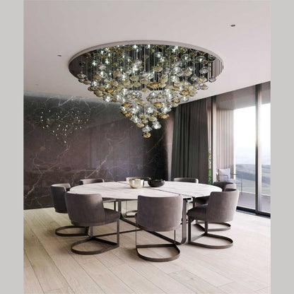LURE Cascading Crystal Dome Suspension Collection – full view
