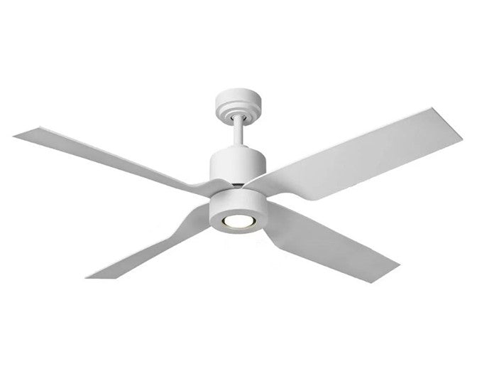 JS-LXR Modern BLDC 50″ Ceiling Designer Fans with Light 1001-Matt White