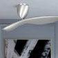 JS-LXR Modern AC 42" Ceiling Designer Fans 1020-Brushed Aluminium