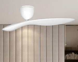 JS-LXR Modern AC 42" Ceiling Designer Fans 1021-Matt White