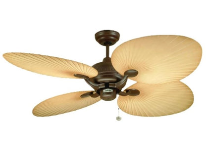 JS-LXR Tropical AC 52” Ceiling Designer Fans 1097-Chocolate Brown