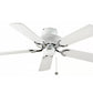 JS-LXR Classic AC 42” Ceiling Designer Fans 1130-SS White