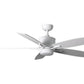 JS-LXR Modern AC 42″ Ceiling Designer Fans with Light 1212-42″-Full Matt White