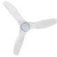 JS-LXR Modern BLDC 56″ Ceiling Designer Fans with Light 1223-Matt White