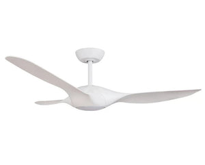 JS-LXR Modern BLDC 56″ Ceiling Designer Fans with Light 1223-Matt White