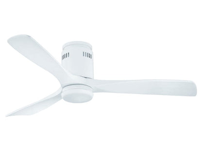 JS-LXR Modern BLDC 52” Ceiling Designer Fans with Light 1225-Matt White