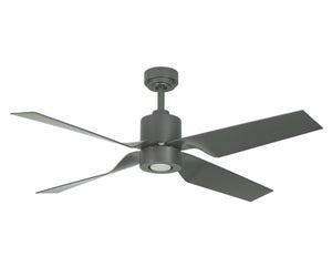 JS-LXR Modern BLDC 50″ Ceiling Designer Fans with Light 1275-Natural Iron