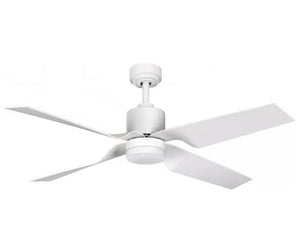 JS-LXR Modern BLDC 50″ Ceiling Designer Fans with Light 1279-Matt White