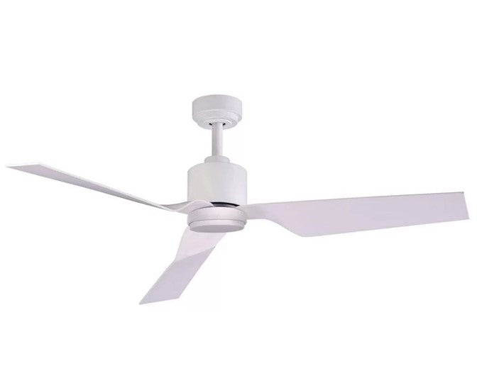 JS-LXR Modern BLDC 50″ Ceiling Designer Fans with Light 1279-Matt White