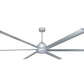 JS-LXR Modern BLDC 84” Ceiling Designer Fans 1298-Anodized Grey