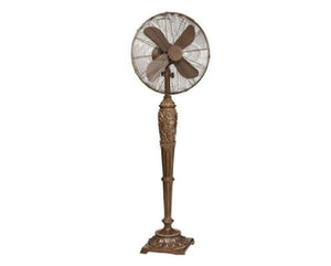 JS-LXR Classic 16" Floor Designer Floor Fans 4007-Antique