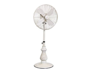 JS-LXR Classic 18" Floor Designer Floor Fans 4026-White outdoor Design