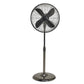 JS-LXR Wooden 16" Floor Designer Floor Fans 4031-Gun Metal