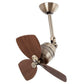 JS-LXR Classic AC 17″ Ceiling Designer Fans 5012-Old Gold Motor & Wooden Blades