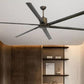 JS-LXR Modern BLDC 84″ Ceiling Designer Fans 5044-Dark Brown