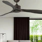 JS-LXR Modern AC 52″ Ceiling Designer Fans 5064-Dark Brown