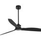 JS-LXR Modern BLDC 36″ Ceiling Designer Fans 5112-36″-Full Matt Black