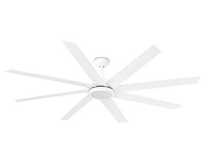 JS-LXR Modern BLDC 66″ Ceiling Designer Fans with Light 5132-Matt White