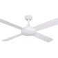 JS-LXR Modern AC 52” Ceiling Designer Fans 5133-White Motor & White / Reverse Maple Blades