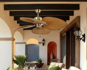 JS-LXR Tropical AC 52″ Ceiling Designer Fans 5136-Old Gold