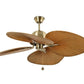 JS-LXR Tropical AC 52″ Ceiling Designer Fans 5136-Old Gold