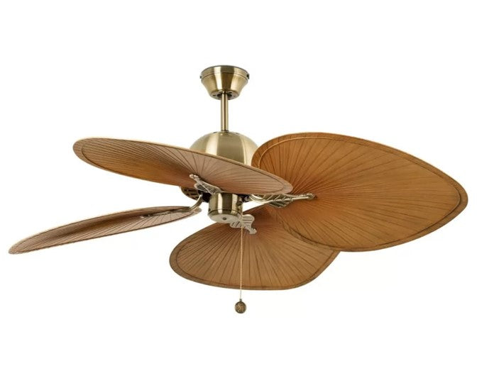 JS-LXR Tropical AC 52″ Ceiling Designer Fans 5136-Old Gold