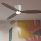 JS-LXR Modern BLDC 52” Ceiling Designer Fans 5161-Steel Motor & Walnut Blades & LED