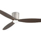 JS-LXR Modern BLDC 52” Ceiling Designer Fans 5161-Steel Motor & Walnut Blades & LED