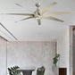 JS-LXR Modern BLDC 80" Ceiling Designer Fans 9075-Antique Satin Silver