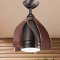 JS-LXR Modern AC 15” Ceiling Designer Fans with Light 9408-Oil Brushed Bronze