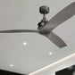 JS-LXR Modern AC 56” Ceiling Designer Fans 9410-Anvil Iron Motor & Driftwood Blades