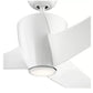 JS-LXR Modern AC 56” Ceiling Designer Fans with Light 9411-White