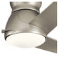 JS-LXR Modern AC 60” Ceiling Designer Fans with Light 9416-Brushed Nickel