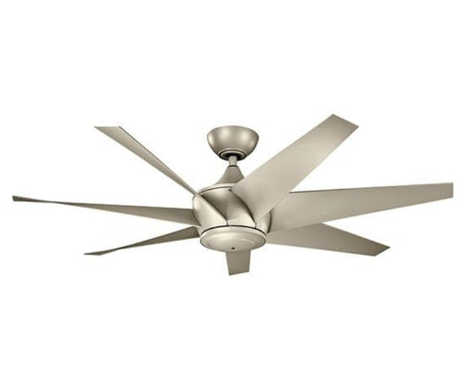 JS-LXR Modern BLDC 54” Ceiling Designer Fans 9437-Antique Satin Silver