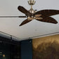 JS-LXR Tropical AC 52” Ceiling Designer Fans FA0047-Antique Brass