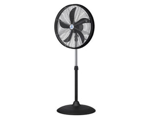 JS-LXR Modern 20" Floor Designer Floor Fans M0023-Black