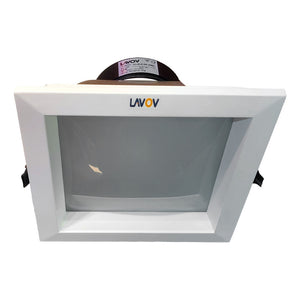 LAVOV Deep Recessed Led Downlight Square - LV-28-5inch-5w (White (6000K) | 2 Years Warranty | by Jainsons Lights