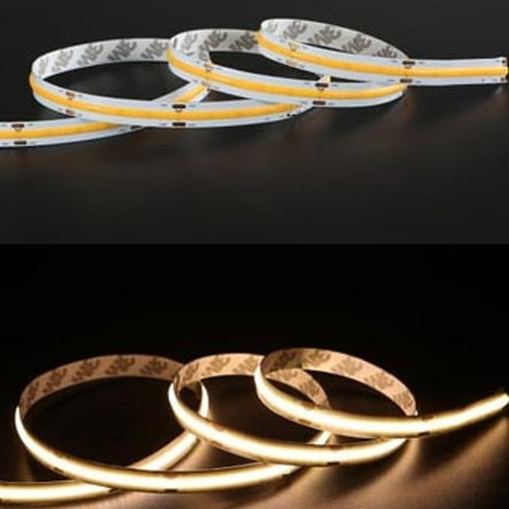 JS-LYT 24V COB Dotless LED Strip - reel close-up, official Lytio product photo