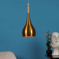 Gold Iron Hanging Light - E27 holder - without Bulb - M-118-1LP