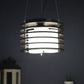 Wooden Wood Hanging Light - M-19-3LP-RD - Included Bulb