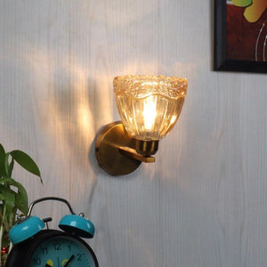Brown wood Wall Lights -M-2221-1W - Included Bulbs