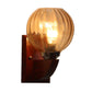 Brown wood Wall Lights -M-2222-1W - Included Bulbs