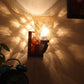 Brown wood Wall Lights -M-2225-1W - Included Bulbs