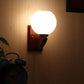 Brown wood Wall Lights -M-2229-1W - Included Bulbs