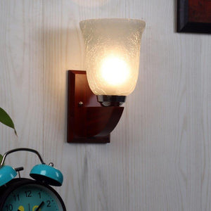 Brown wood Wall Lights -M-2230-1W - Included Bulbs