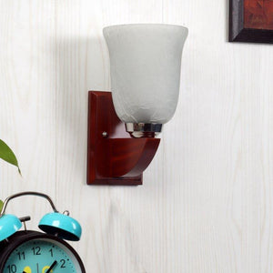 Brown wood Wall Lights -M-2230-1W - Included Bulbs