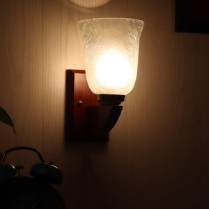 Brown wood Wall Lights -M-2230-1W - Included Bulbs
