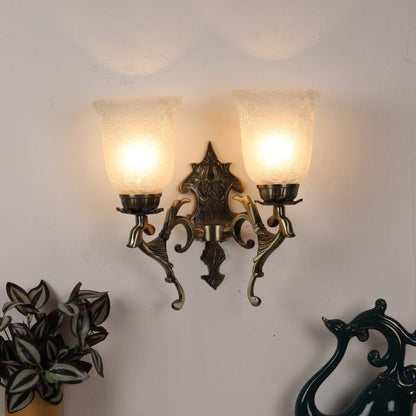 Antique Brass aluminium  Wall Lights -M-3002-2W - Included Bulbs