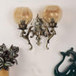 Antique Brass aluminium  Wall Lights -M-3005-2W - Included Bulbs