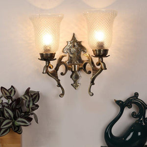 Antique Brass aluminium  Wall Lights -M-3008-2W - Included Bulbs